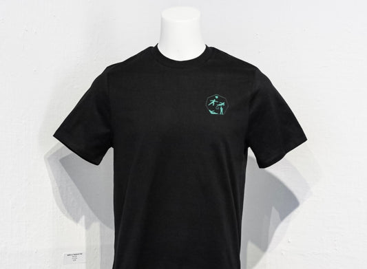 Green left chest Art Icon unisex T-Shirt